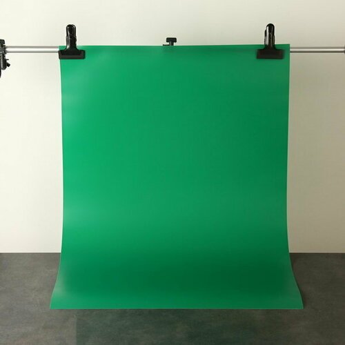 Фотофон для предметной съёмки 'Зелёный' ПВХ, 100 x 70 см