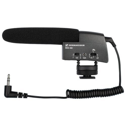 Sennheiser MKE 400 конденсаторный накамерный микрофон 'пушка'