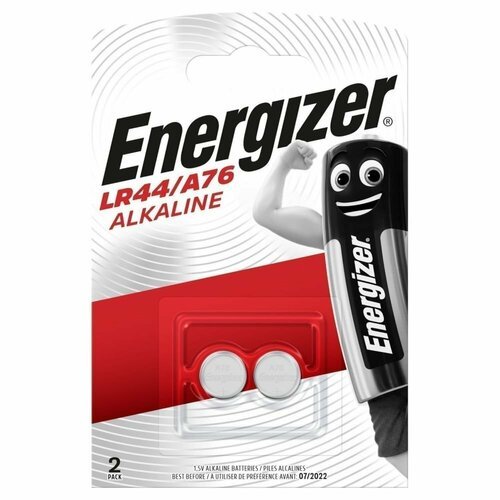 Батарейка Energizer Alkaline LR44/A76 FSB2